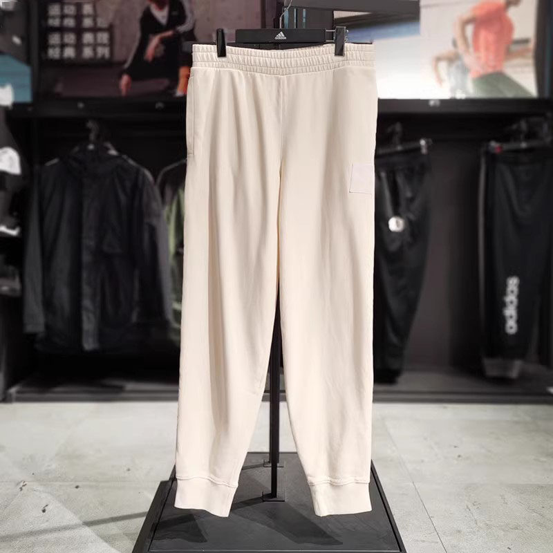 Puma彪马正品女长裤纯棉宽松简约针织休闲裤束脚运动裤536693-65
