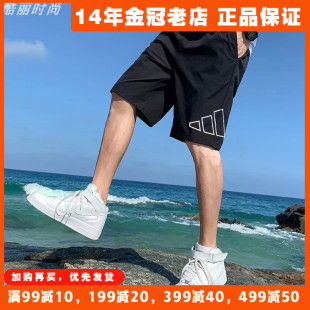 男裤 2024新款 子Adidas速干裤 阿迪达斯短裤 夏季 透气跑步运动GT3018