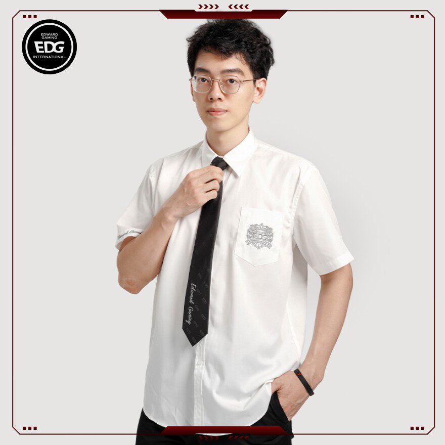 EDG战队DK队员同款青春学院衬衫图片