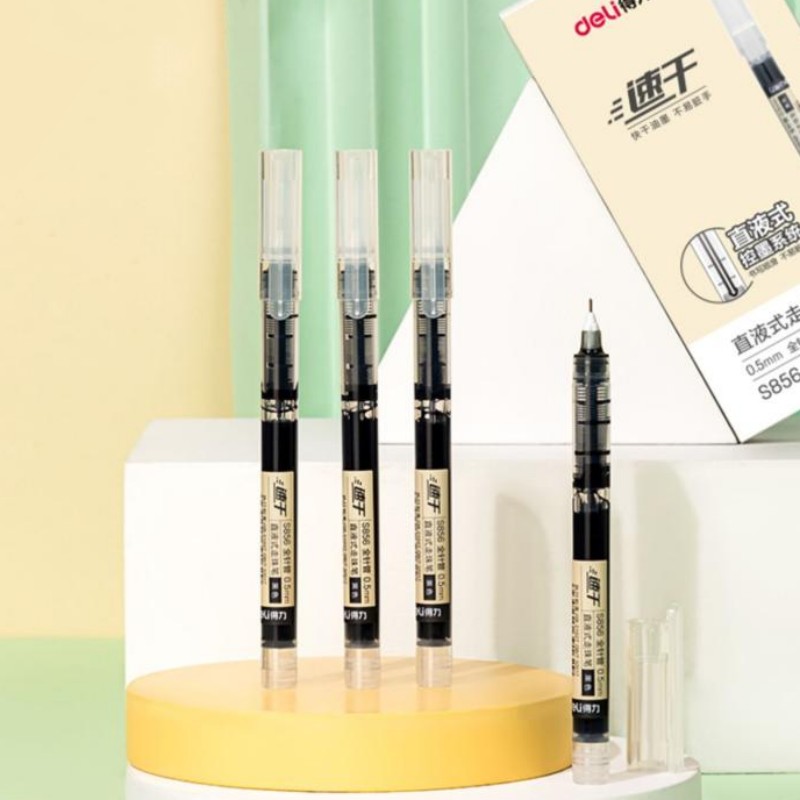 得力S856直液式走珠笔