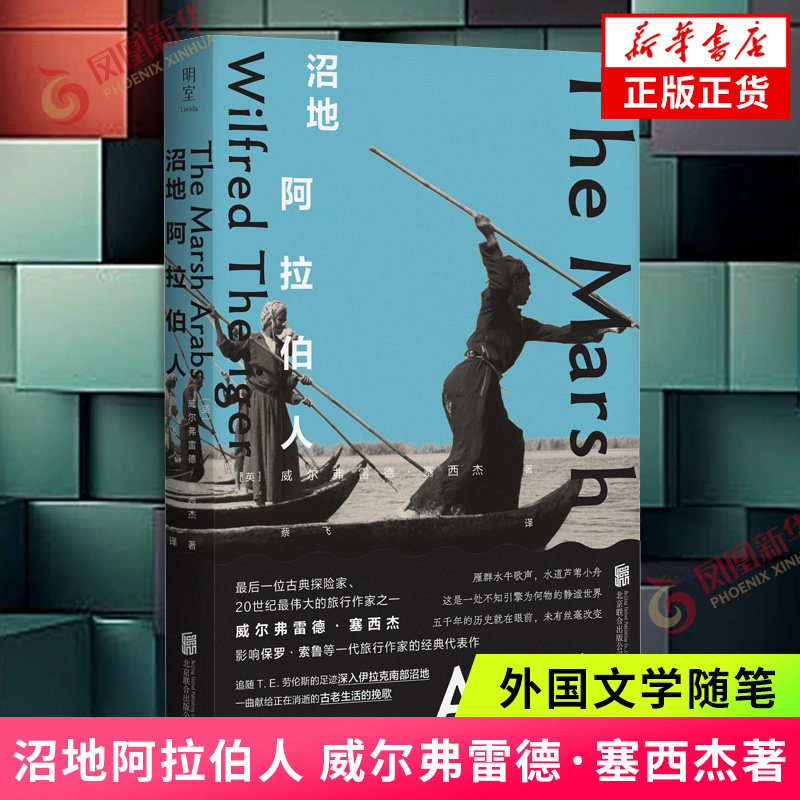 沼地阿拉伯人 记录伊拉克沼地阿拉伯人古老生活方式 20世纪西方旅行文学经典 阿拉伯旅游探险旅行文学书籍阿拉伯之沙 新华书店正版