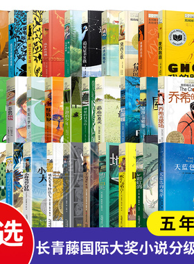 长青藤国际大奖小说分级阅读五年级 天蓝色的彼岸彩虹鸽吹号手的诺言地下121天宇宙最后一本书作文里的奇案奔跑的少年五年级的烦恼