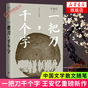 一把刀千个字 王安忆重磅新作 收获长篇小说榜长恨歌匿名天香王安忆长篇小说系列中国文学散文随笔现当代文学书籍 新华书店旗舰店