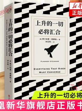 上升的一切必将汇合 弗兰纳里·奥康纳著 黑色幽默美国南方哥特风格 深入挖掘人性幽深命运无常 外国文学短篇小说 新华正版书籍