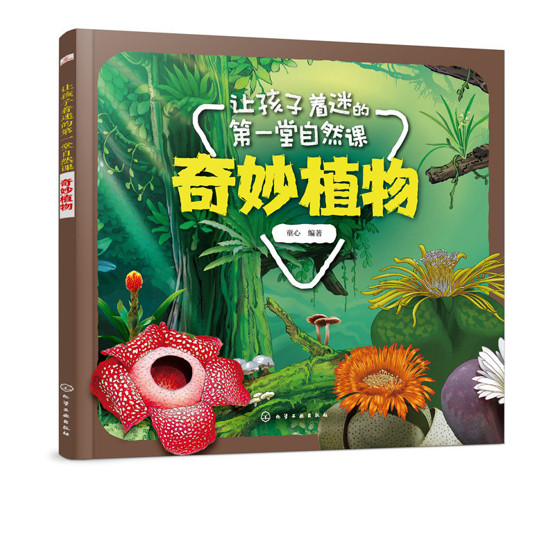 奇妙植物 让孩子着迷的一堂自然课 3-6岁儿童科普百科绘本三四五六