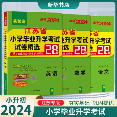 备考2024江苏小升初试卷