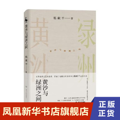 黄沙与绿洲之间 杨献平 以身处巴丹吉林沙漠二十一年的个人体验 沙漠与绿洲之间鲜为人知的自然和人文景观 正版书籍 现代当代文学