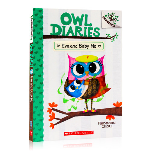 OWL DIARIES 10  EVA AND BABY MO 猫头鹰日记10 伊娃和莫宝宝 学乐大树系列  5-7岁儿童桥梁章节书 英语课外阅读读物书籍