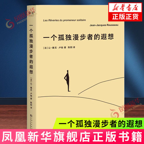 一个孤独漫步者的遐想 卢梭著 一个智者对自我的反思 外国文学 外国现当代文学小说 新华正版书籍