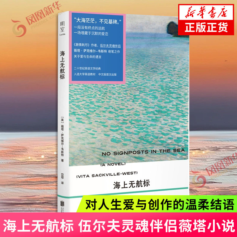 海上无航标 伍尔夫灵魂伴侣薇塔经典小说 对人生爱与创作的温柔结语 埋葬于海上的沉默之爱外国文学外国小说 凤凰新华书店正版 - 实物图