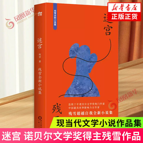 迷宫 残雪作品 诺贝尔文学奖热门提名作家 宁夏人民出版社 现当代文学小说作品集 凤凰新华书店旗舰店官网正版书籍