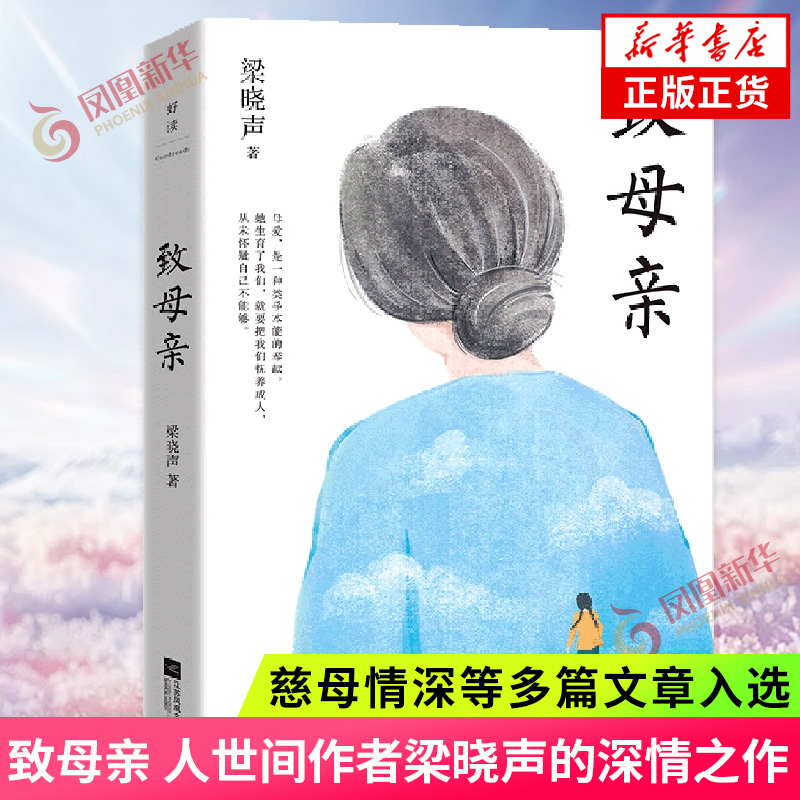 致母亲 梁晓声著 普通大众散文集中国当代文学茅盾文学奖得主人世间作者梁晓声的深情之作 慈母情深等多篇文章入选文学 新华书店