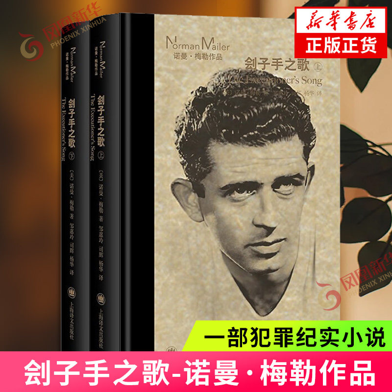 刽子手之歌-诺曼.梅勒作品(上下) [美]诺曼·梅勒著 一部犯罪纪实小说 还原了凶手的生平经历及性格特征 新华正版书籍 - 实物图