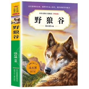 野狼谷 中外动物小说精品升级版沈石溪等著 大王三四五六年级小学生课外阅读书目 8-10-12岁儿童文学【凤凰新华书店旗舰店】