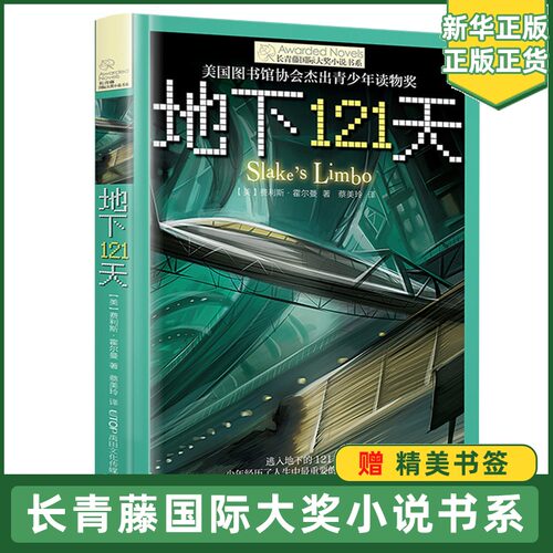 正版长青藤 大奖小说系列:地下121天 霍尔曼儿童文学故事书9-12-15岁四五六年级中小学生课外书籍青少年阅读物少儿励志图书