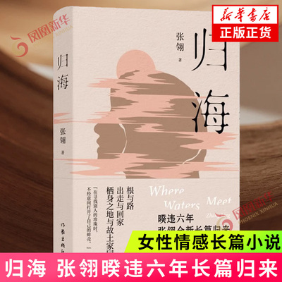 归海 张翎暌违六年全新长篇归来 当代长篇小说书籍 女性情感长篇小说 作家出版社 在寻找别人的珍珠时 不经意间打开了自己的蚌壳