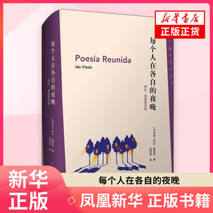每个人在各自的夜晚-伊达.维塔莱诗选伊达·维塔莱 外国诗歌 作家出版社 凤凰新华书店旗舰店