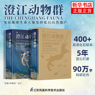 澄江动物群-见证地球生命大爆发的化石自然遗产朱茂炎、赵方臣 等动物江苏凤凰科学技术出版社凤凰新华书店旗舰店