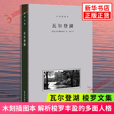 【凤凰优选】瓦尔登湖 木刻插图本 梭罗文集 豆瓣高分仲泽译本 汉译梭罗文集的珍藏之选 收录译者仲泽导读长文 外国文学 新华书店