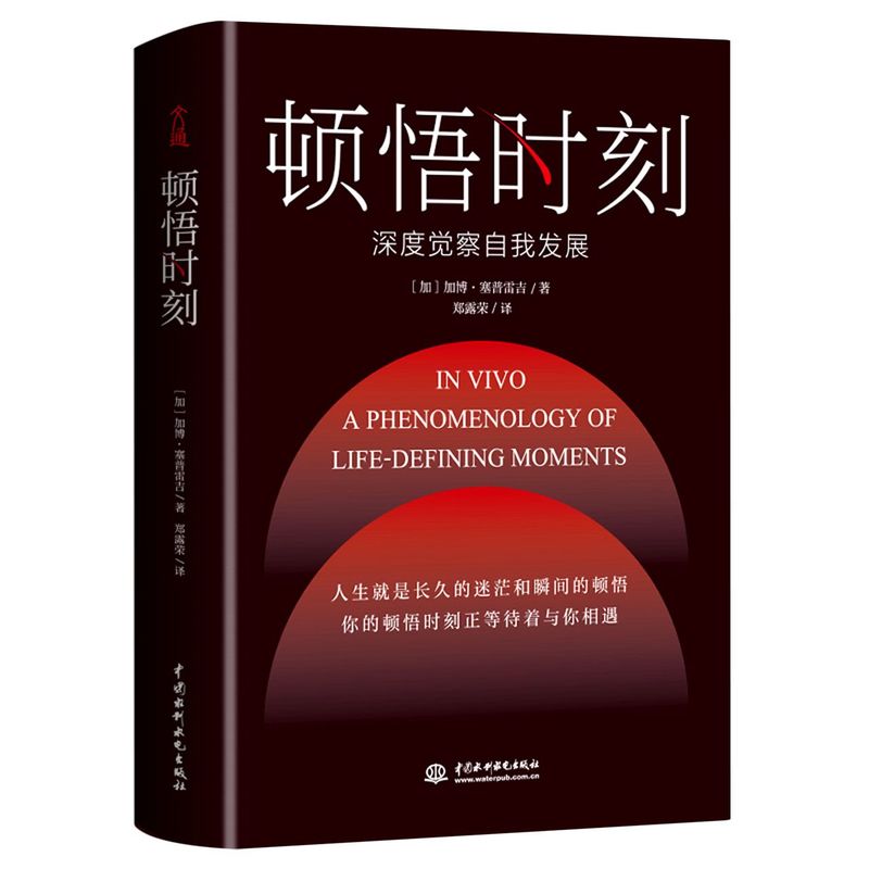 顿悟时刻 精装哲思书 加博·塞普雷吉 著 心理学哲学思想 写给后浪的成长小说 自我实现励志书籍 新华书店正版