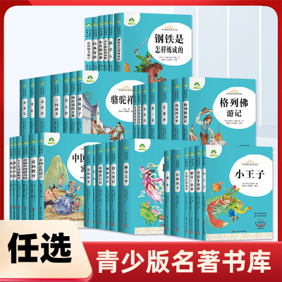 爱德少儿小英雄雨来青鸟克雷洛夫寓言童年柳林风声青少版名著书库8-10-12岁小学生三四五六年级课外阅读语文启蒙名著阅读 新华正版
