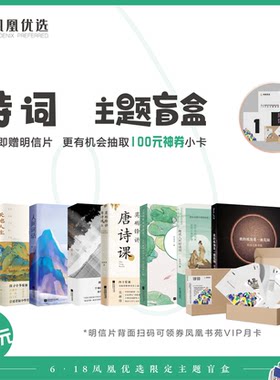 618凤凰优选限定诗词主题盲盒
