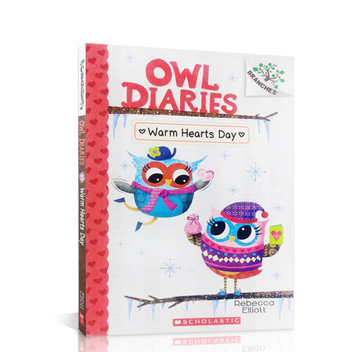 OWL DIARIES 5  WARM HEARTS DAY 猫头鹰日记5 暖心日  学乐大树系列  5-7岁儿童桥梁章节书 英语课外阅读读物书籍 新华正版