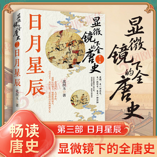显微镜下的全唐史 第三部 日月星辰 北溟玉 著 讲述从唐高宗李治从登基到去世 武则天摄政这一段历史 中国文史出版社 新华正版书籍