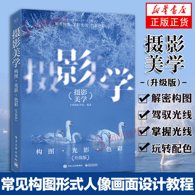 摄影美学 构图·光影·色彩 升级版 构图法则构图元素的布局人像画面