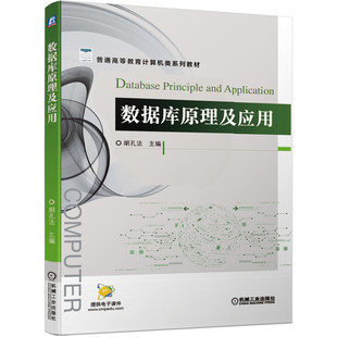 基础小白教程解读解析 社计算机类系列教材 高校大学生考试教辅论文 大学教材 数据库原理及应用 新华书店正版 机械工业出版