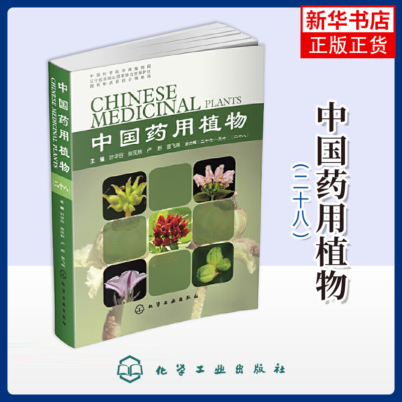 中国药用植物：二十八主编叶华谷 ... [等]药学化学工业出版社凤凰新华书店旗舰店