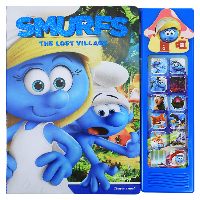 蓝精灵3有声书编写组儿童读物原版书海外版凤凰新华书店旗舰店