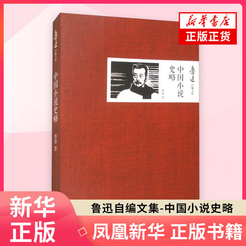 鲁迅自编文集-中国小说史略 译林出版社 文学理论 文学评论与研究 新华正版书籍