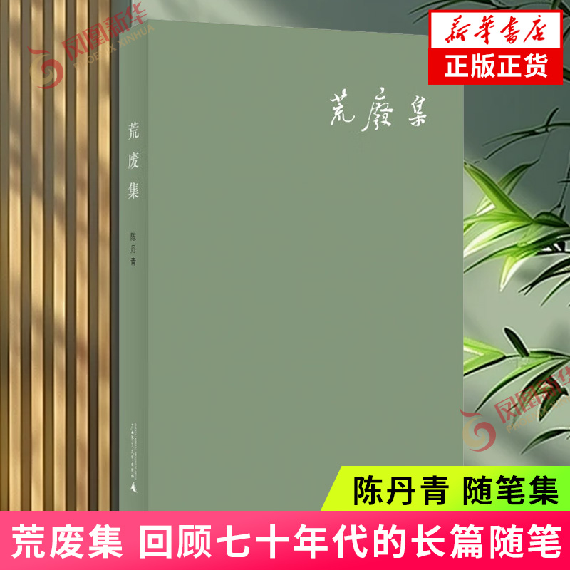 荒废集  陈丹青 随笔集 回顾七十年代的长篇随笔 谈话的泥沼 新华正版