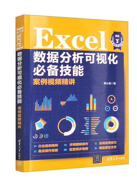 Excel数据分析可视化必备技能案例视频精讲 介绍在财务工作中经常使用的 Excel 技能技巧 对于每个知识点 技能点以及实际案例 正版