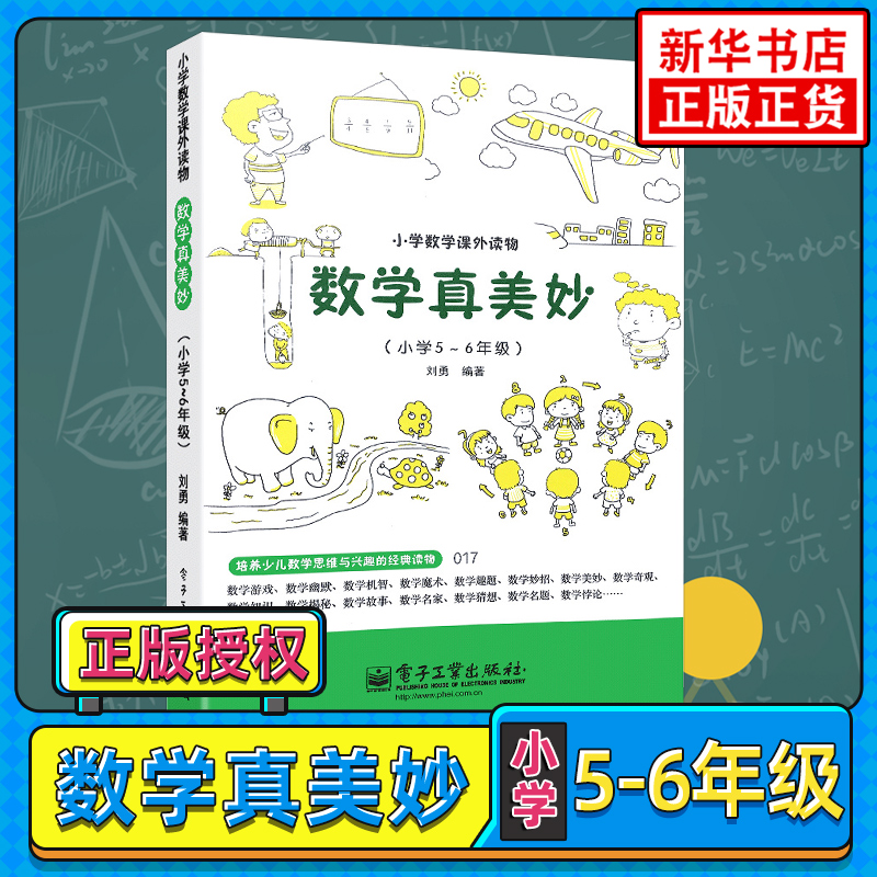 数学真美妙 小学生5-6年级数学课外读物数学思维训练数学科普书数学阅读课