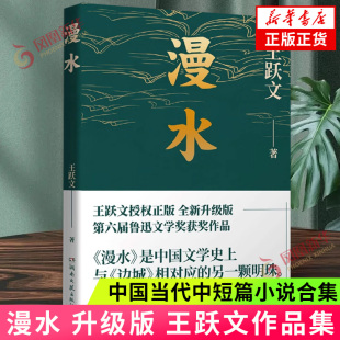 漫水 王跃文著 湖南文艺出版社 中国当代中短篇小说合集 凤凰新华书店旗舰店