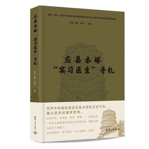 应县木塔“实习医生”手札 山西应县木塔全木构楼阁式塔研究书 清华大学出版社 新华正版书籍