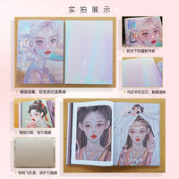 【 A Set of Constellation Series Postcards + Posters + Cards 】 Color, star, Texture, Girl illustration Guide, gua Teacher's personal works Illustration collection, beautiful girl constellation personification illustration works, Xinhua Bookstore thumbnail 3