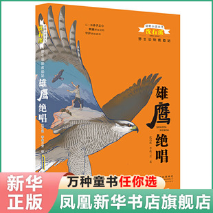 雄鹰绝唱 野生动物救助站 沈石溪动物小说大王 儿童文学8-10-12-14岁故事书三四五六年级小学生课外阅读书【凤凰新华书店旗舰店】
