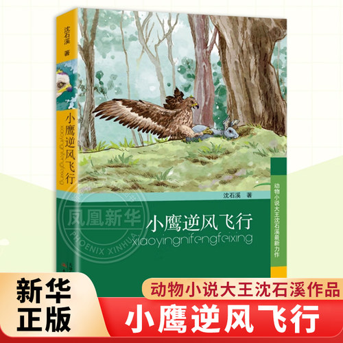 正版 动物小说大王沈石溪作品 小鹰逆风飞行 三四五六年级小学生课外阅读书目 8-10-12岁儿童文学【凤凰新华书店旗舰店】