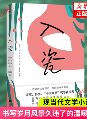 入瓷 梁晓声葛亮石一枫鲁敏邵丽等9位 茅奖鲁奖中国好书获奖作家著 书写岁月风景久违了的温暖故事 现当代文学小说集 新华书店正版