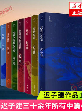 迟子建作品10册 收录迟子建三十余年创作生涯中所有中篇小说经典篇目 包含北极村童话世界上所有的夜晚原始风景日落碗窑起舞等