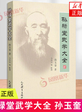 孙禄堂武学大全 孙玉奎著中华武术教程书武术气功书籍孙禄堂武学录形意拳八卦拳剑学太极 人民体育出版社 凤凰新华书店官方旗舰店