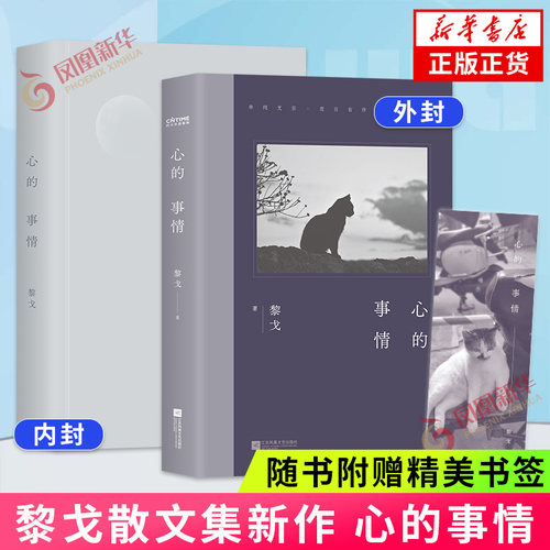 【随书赠书签】心的事情 黎戈2022新作随笔散文集小说 内外双封 现当代文学散文随笔集  正版书籍凤凰新华书店旗舰店