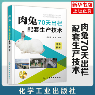 肉兔70天出栏配套生产技术 养兔技术 养兔技术书籍 全彩图解赠送视频 养兔生产者 兔群饲养管理技术 农业院校相关专业师生书籍
