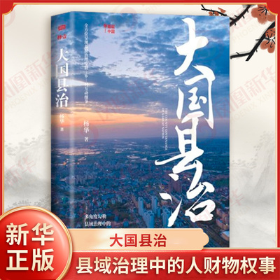 大国县治 杨华 著 县域治理中的人财物权 事 政策 体制和机制 县域责权构成 基层干部晋升流动的逻辑 东方出版社 新华书店正版书籍