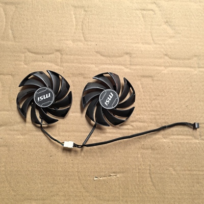 微星MSI RTX4060 4060TI VENTUS2X BLACK OC 8/12G万图师显卡风扇