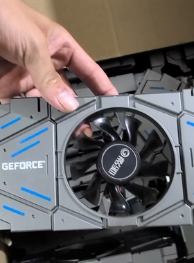 影驰 GTX 630 640 650ti虎将骁将730 740 750 大将黑将显卡风扇