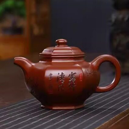 原矿底槽清六方掇只壶泡茶壶六方